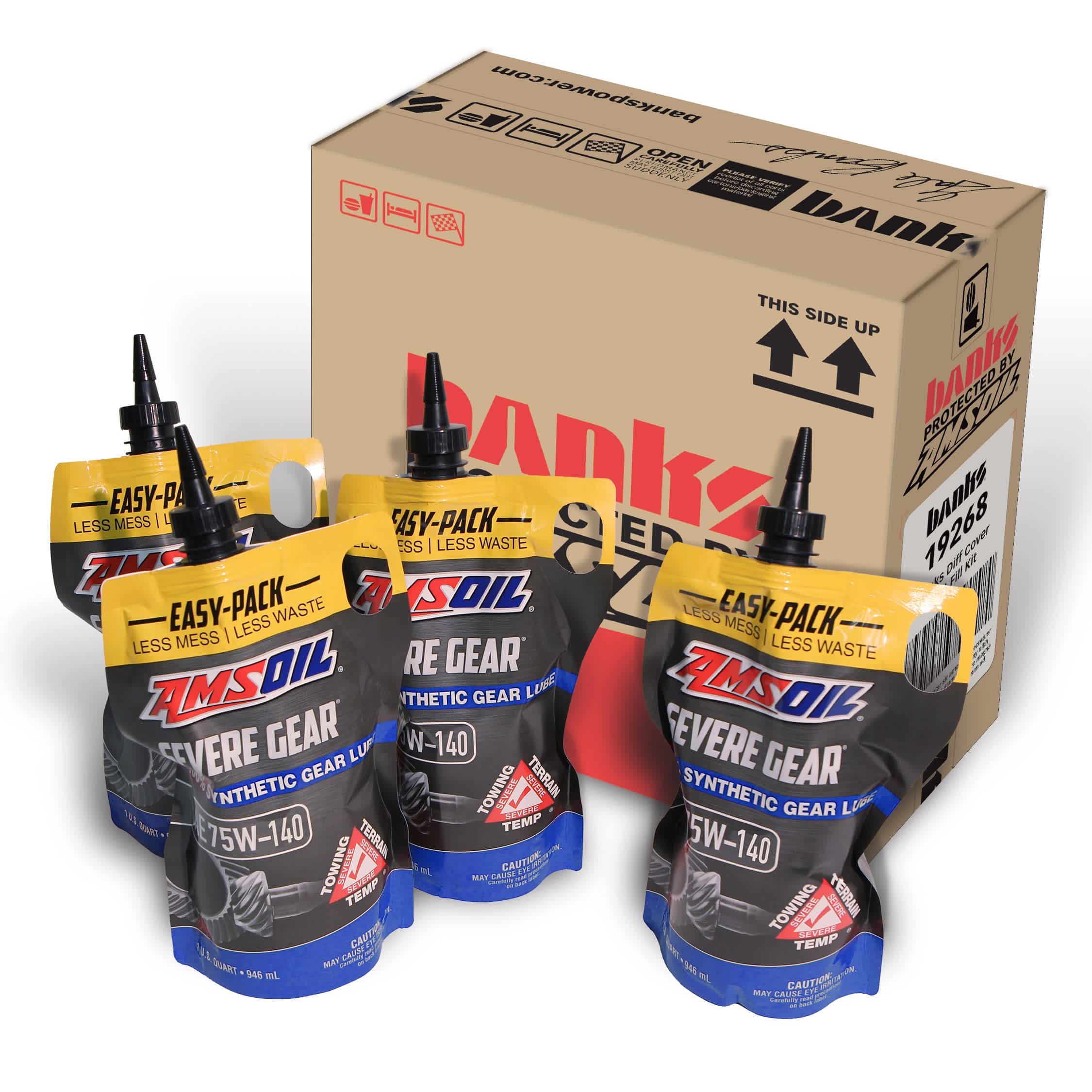 AMSOIL 75w140 First Fill 4-Qt Easy Pack