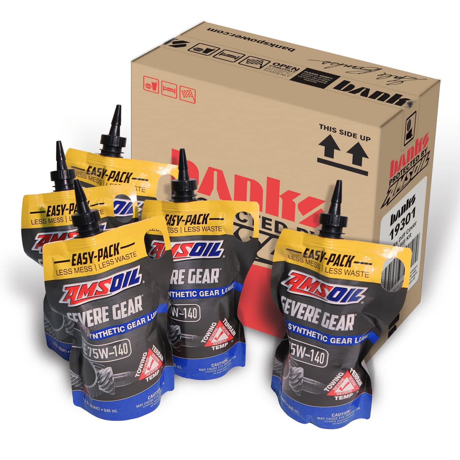 AMSOIL 75w90 First Fill 5-Qt Easy Pack